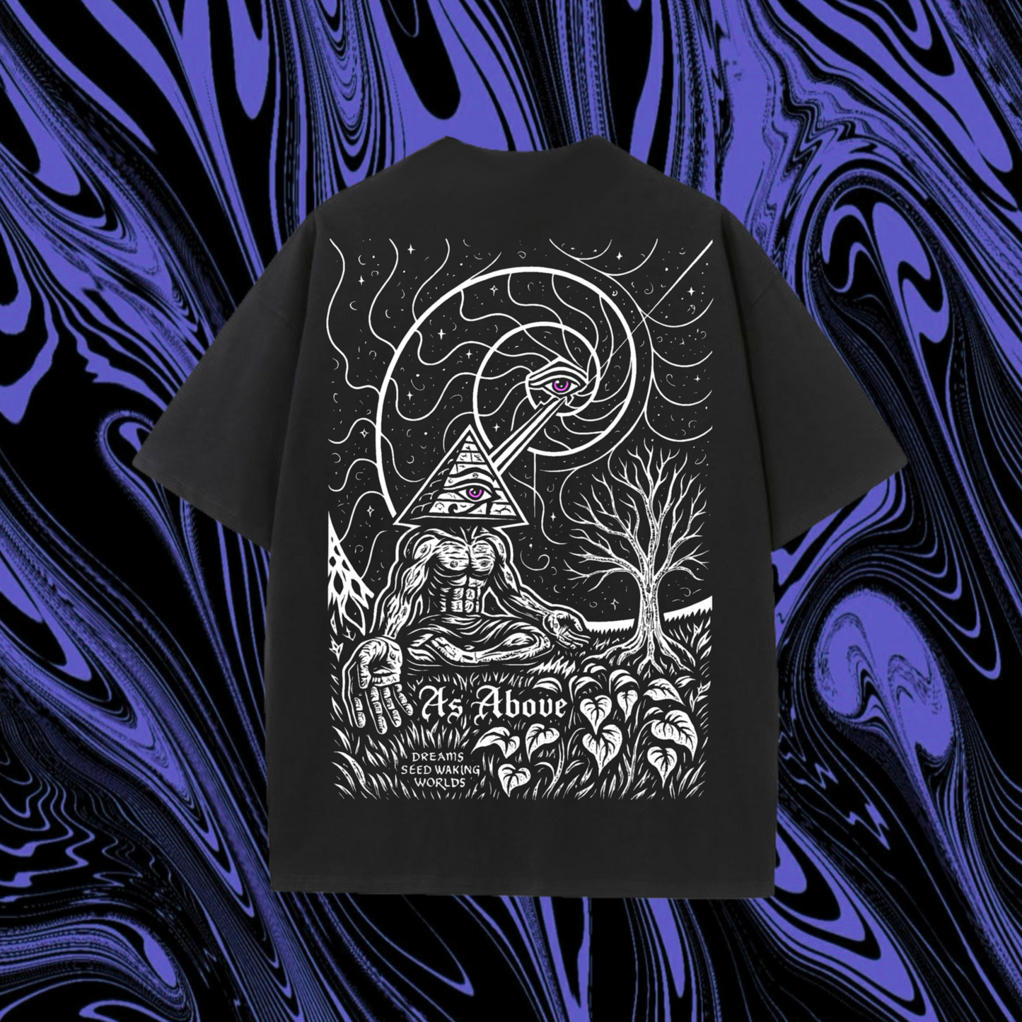 DREAM SEEDS WALKING WORLDS T-SHIRT